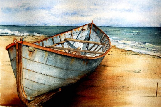 artwindow - aquarelle  format 55 X 35 cm