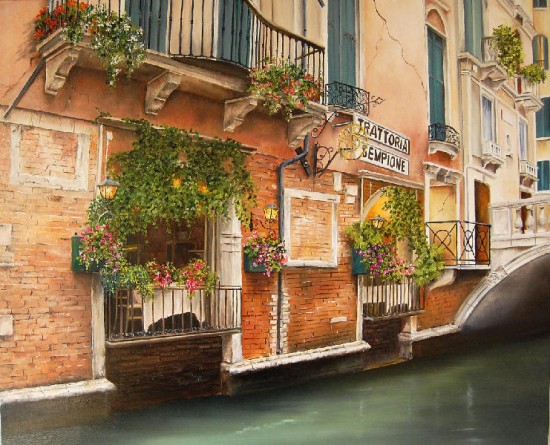 artwindow - Huile sur toile de lin format F12