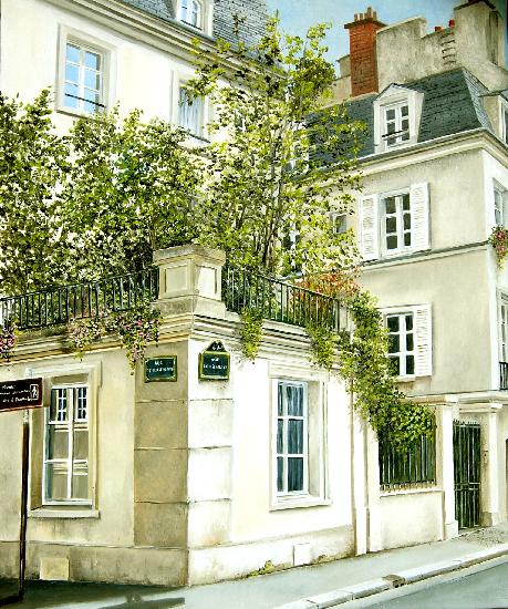 artwindow - huile sur toile de lin format F8