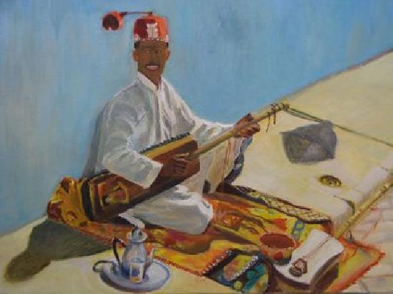 Huile sur toile
Dimension 65x50 (15P)
Musicien des rues dans la kasbah des Oudaîas à Rabat (Maroc) artwindow - Huile sur toile
Dimension 65x50 (15P)
Musicien des rues dans la kasbah des Oudaîas à Rabat (Maroc)