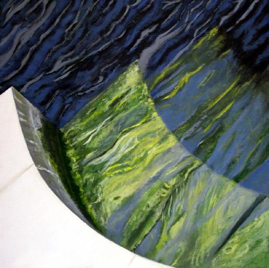 artwindow - Acrylique sur toile maroufl�e, 2008