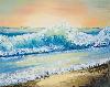 �clat d'eau au couchant