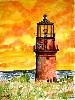 gay head lighthouse painting