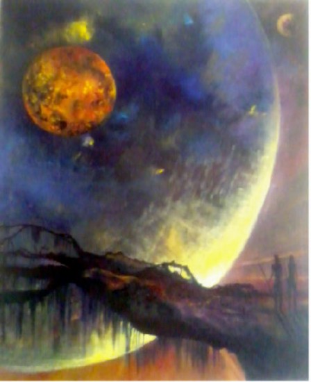 technique mixte sur toile<br />
Acrylique et huile artwindow - technique mixte sur toile<br />
Acrylique et huile
