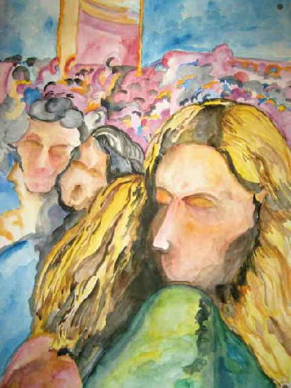 aquarelle sur papier canson 50x64 artwindow - aquarelle sur papier canson 50x64